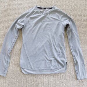 WOMENS NIKE AERO REACT AEROREACT LONG SLEEVE RUNNING SHIRT TOP